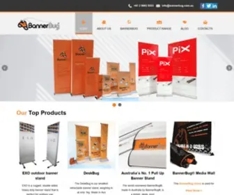 Bannerbug.com.au(Banner Stands) Screenshot