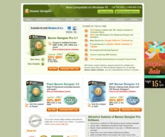 Bannerdesignerpro.com(Banner Maker Software to Create Web Banner Designs for Windows & Mac) Screenshot