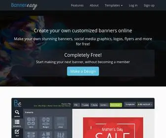 Bannereasy.com(Free Banner Maker) Screenshot