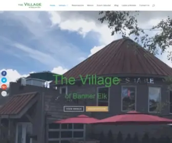 Bannerelkvillage.com(The Village of Banner Elk) Screenshot