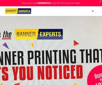 Bannerexperts.co.uk(Banner Experts) Screenshot