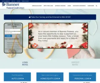 Bannerfcu.org(Banner Federal Credit Union) Screenshot