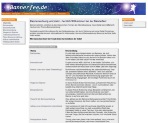 Bannerfee.de(Bannerfee) Screenshot