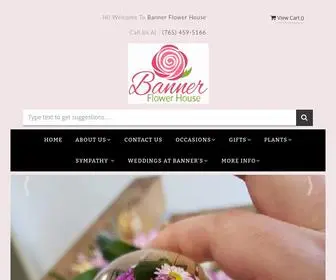 Bannerflower.com(Banner Flower House) Screenshot