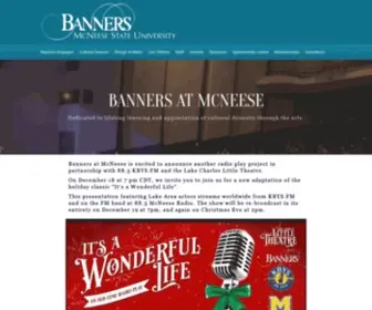 Banners.org(Banners at McNeese) Screenshot