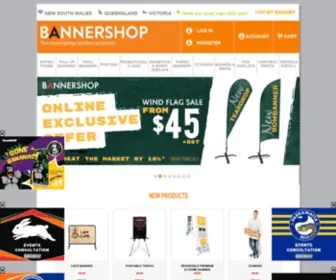 Bannershop.com.au(Printing & Signage specialists) Screenshot