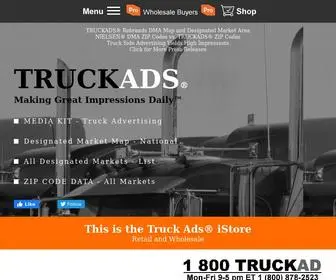 Bannersignstore.com(TRUCK ADS®) Screenshot