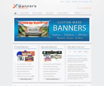 Bannersontime.com(Vinyl Banner Printing) Screenshot