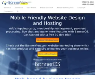 Bannerview.com(Get a website) Screenshot
