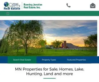 Banningrealestate-MN.com(Banning Junction Minnesota Real Estate) Screenshot