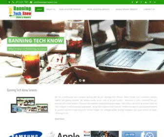 Banningtechknow.com(Banning Tech Know) Screenshot