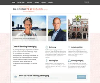 BanningVereniging.nl(Banningvereniging) Screenshot