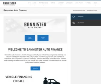 Bannisterautofinance.com(Bannister Auto Finance) Screenshot