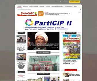 Banouto.info(Actualités et Investigations au Bénin) Screenshot
