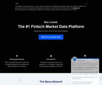 Banq.ai(The #1 Fintech Market Data Platform) Screenshot