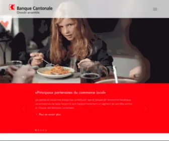 Banque-Cantonale.ch(Les Banques Cantonales Suisses) Screenshot