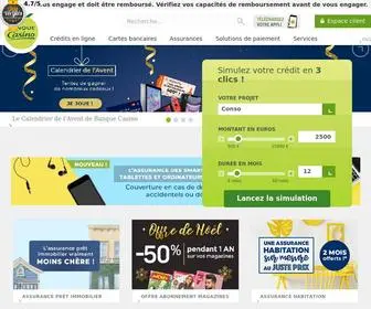 Banque-Casino.fr Screenshot
