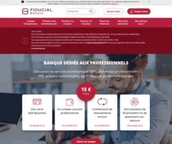 Banque-Fiducial.fr(FIDUCIAL Banque) Screenshot