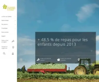 Banquesalimentaires.org(Les) Screenshot