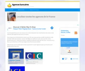Banquesenfrance.fr(Agences et Banques de la France) Screenshot
