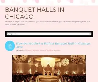 Banquet-Halls.org(Banquet Halls in Chicago Wedding Receptions) Screenshot