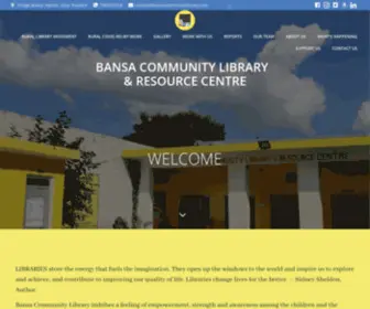 Bansacommunitylibrary.com(Everyone is Welcome) Screenshot