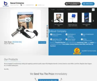 Bansalenterprise.in(Bansal Enterprises) Screenshot