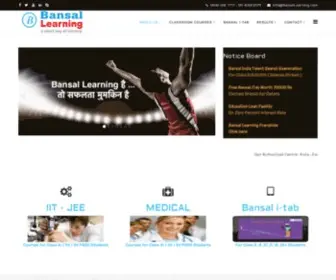 Bansallearning.com(Bansal Learning Laxmi Nagar) Screenshot