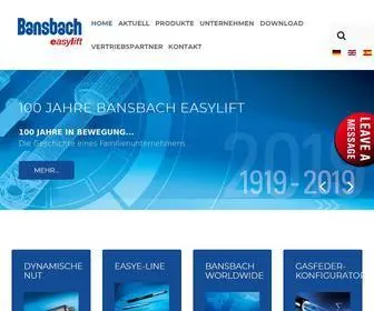 Bansbach.com(Bansbach) Screenshot