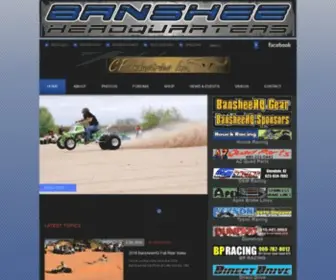 Bansheehq.com(The #1 Yamaha Banshee Site Online) Screenshot