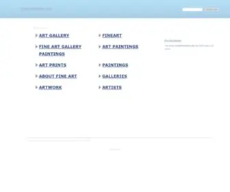 Bantamfinearts.com Screenshot