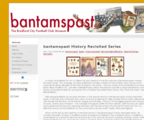 Bantamspast.co.uk(bantamspast) Screenshot