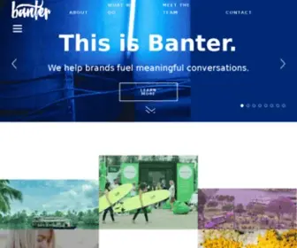 Banter.agency(Brand Experience Agency) Screenshot