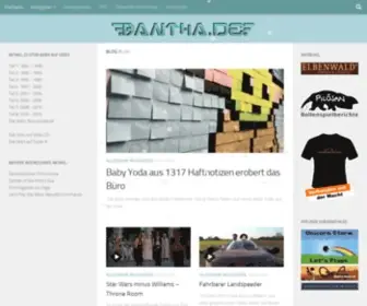 Bantha.de(Gegründet) Screenshot