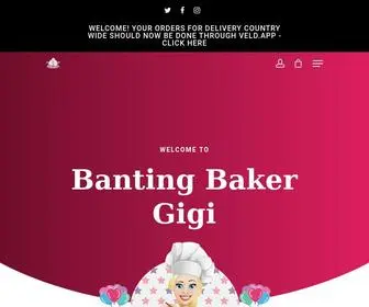 Bantingbakergigi.com(Keto & Banting Meals Made to Order Delivered to your door anywhere in Cape Town) Screenshot