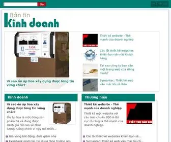 Bantinkinhdoanh.com(Bản) Screenshot