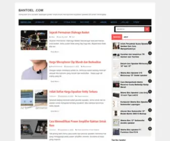 Bantoel.com(BANTOEL .COM) Screenshot