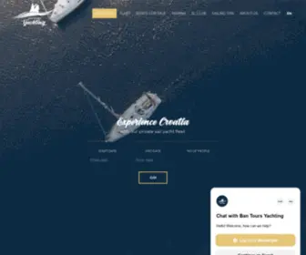 Bantoursyachting.hr(Ban Tours Yachting) Screenshot