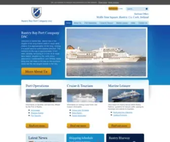 Bantrybayport.com(Bantry Bay Port Company DAC) Screenshot