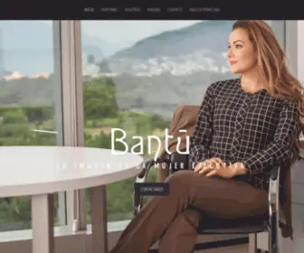 Bantu.com.mx(Bantú Uniformes) Screenshot