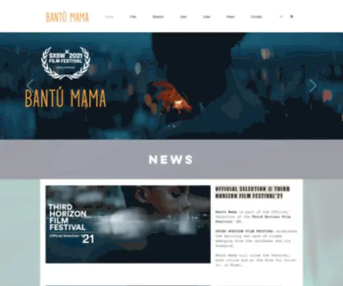 Bantumama.com(Bantú Mama) Screenshot