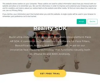 Banuba.com(Banuba Augmented Reality SDK) Screenshot