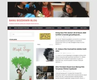 Banubozdemir.com(Banu Bozdemir Blog) Screenshot