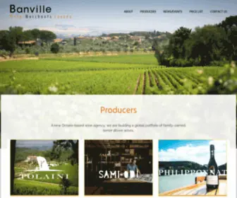 Banvillewinemerchants.ca(Banville Wine Merchants) Screenshot