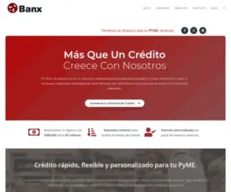 Banx.mx(Créditos para Pymes) Screenshot