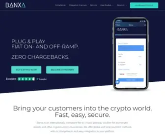 Banxa.com(Home) Screenshot