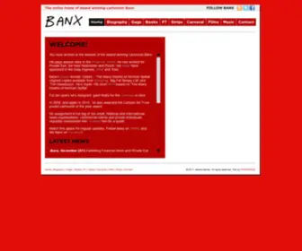 Banxcartoons.co.uk(Banx Cartoons) Screenshot