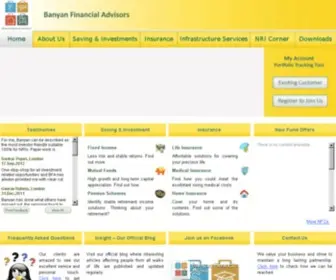 Banyanfa.com(Banyan Financial Associates) Screenshot