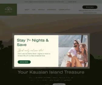 Banyanharborresort.com(The Banyan Harbor Resort of Kauai) Screenshot
