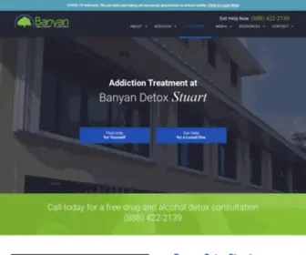 Banyanstuart.com(Banyan Detox Stuart) Screenshot